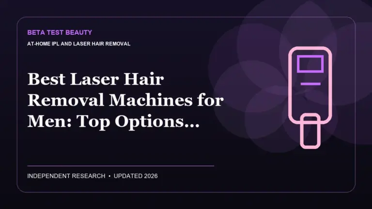 Best Laser Hair Removal Machines for Men: Top Options Compared — Beta Test Beauty