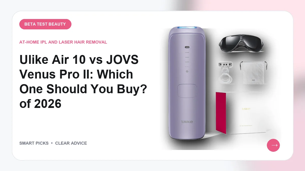 Ulike Air 10 vs JOVS Venus Pro Ii Comparison: 9 Top IPL Choices for 2026