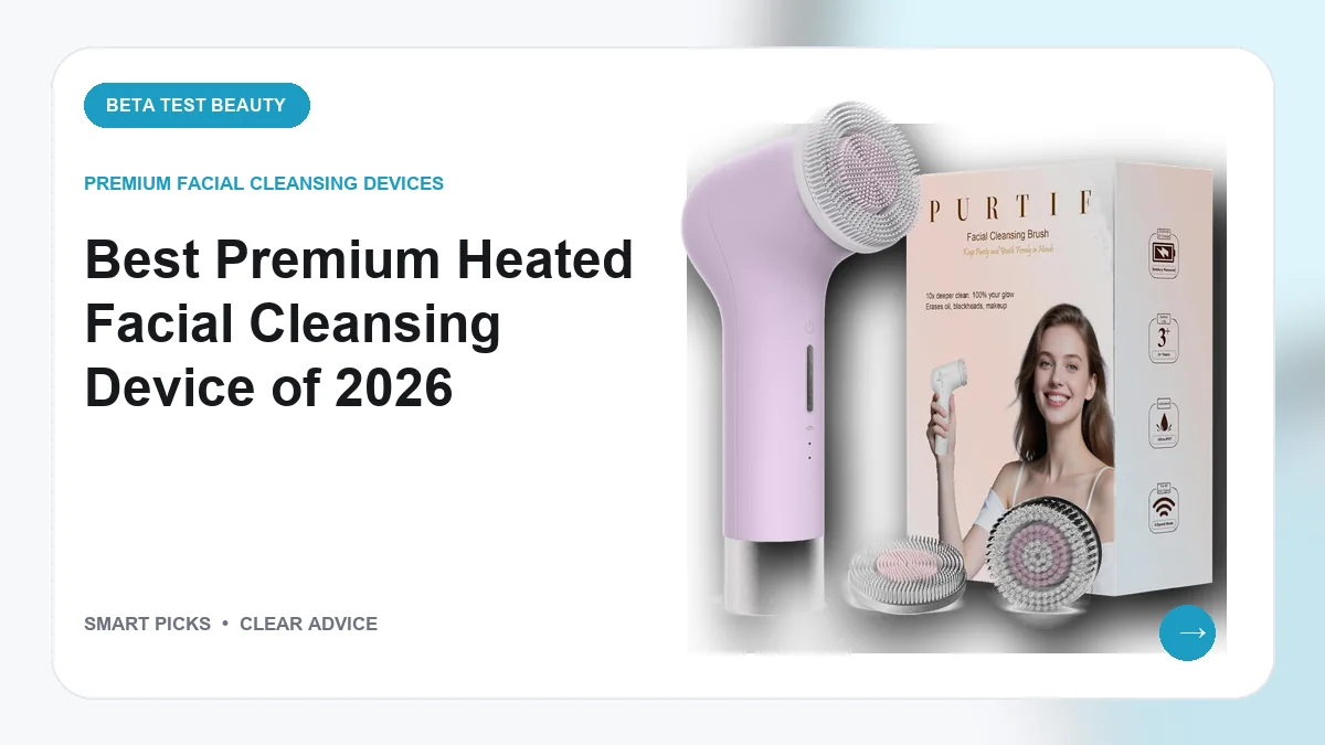 Heated Facial Cleansing Devices Worth Buying for Calmer Skin in 2026