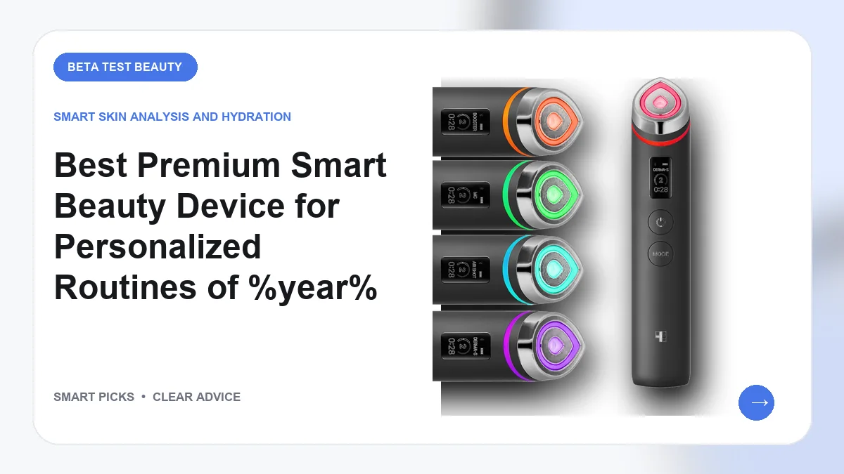 Smart Skincare Hardware We Recommend for Targeted Routines in 2026