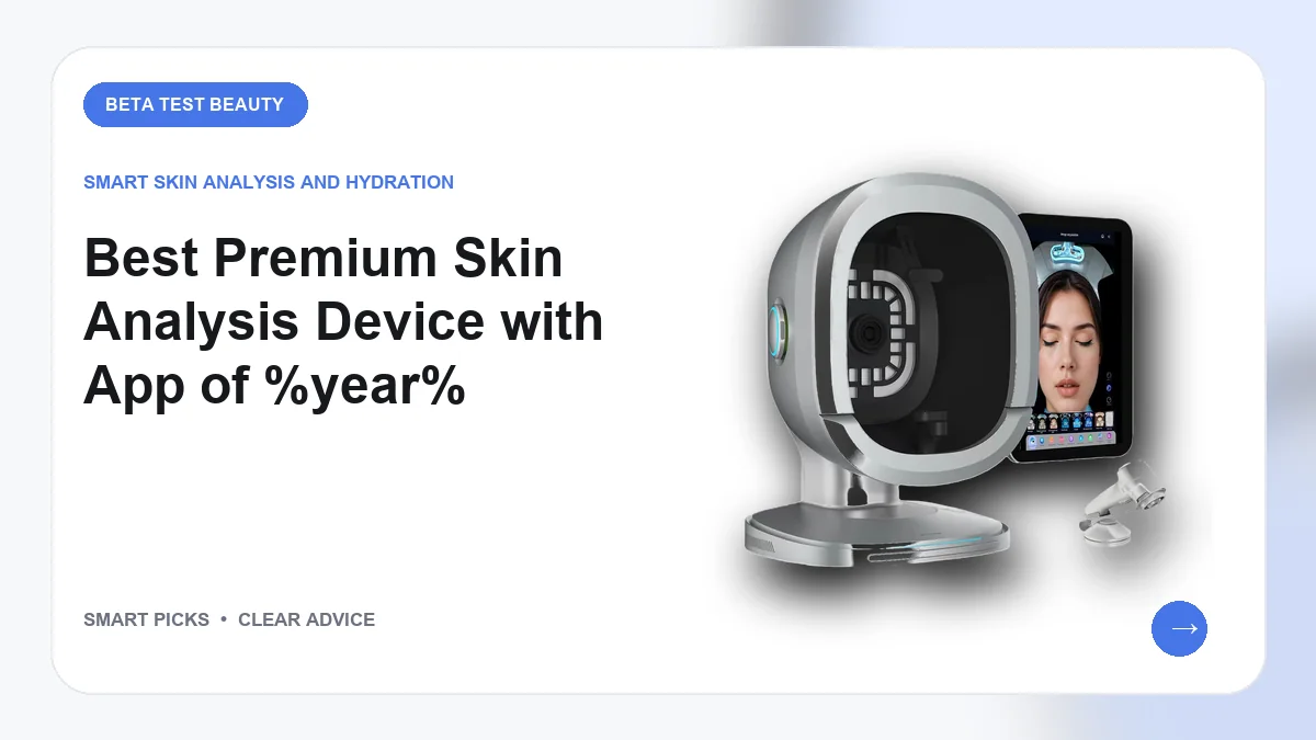 Skin Analysis Devices We Recommend for Targeted Treatments in 2026