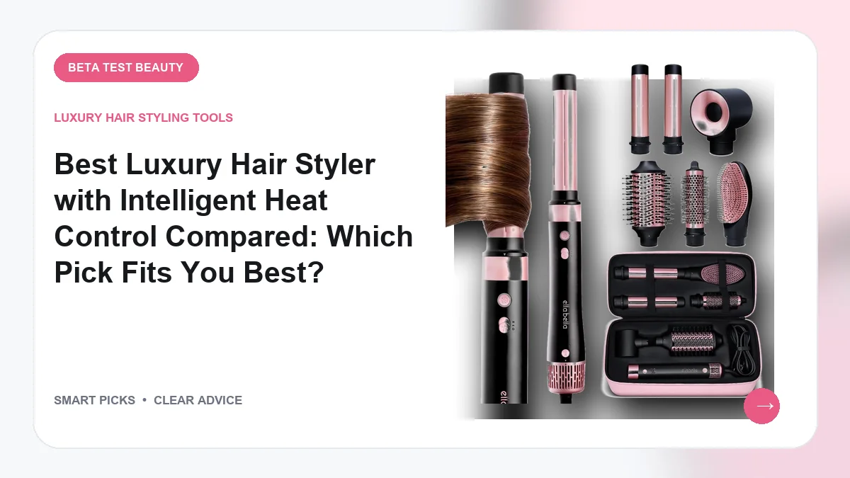Luxury Heat-Controlled Hair Stylers Worth Buying in 2026