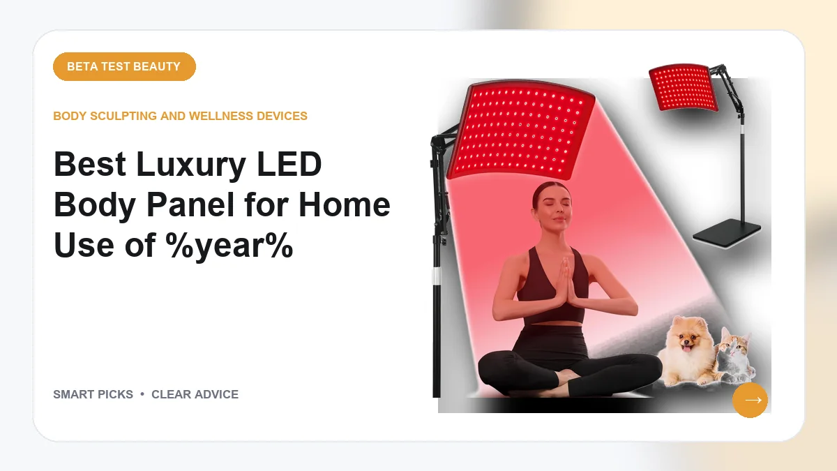 Luxury LED Body Panels We Recommend for Home Use in 2026