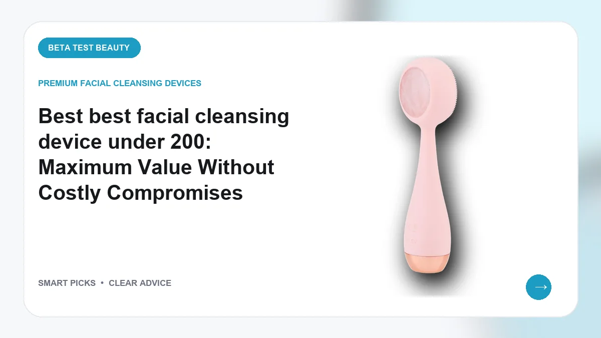 Facial Cleansing Devices Worth Buying for Balanced Skin in 2026