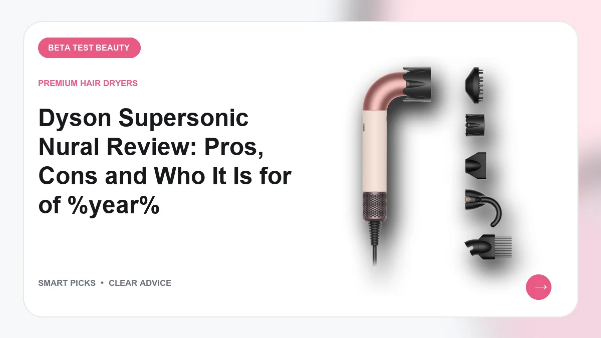 Dyson Supersonic Nural Review Picks for 2026