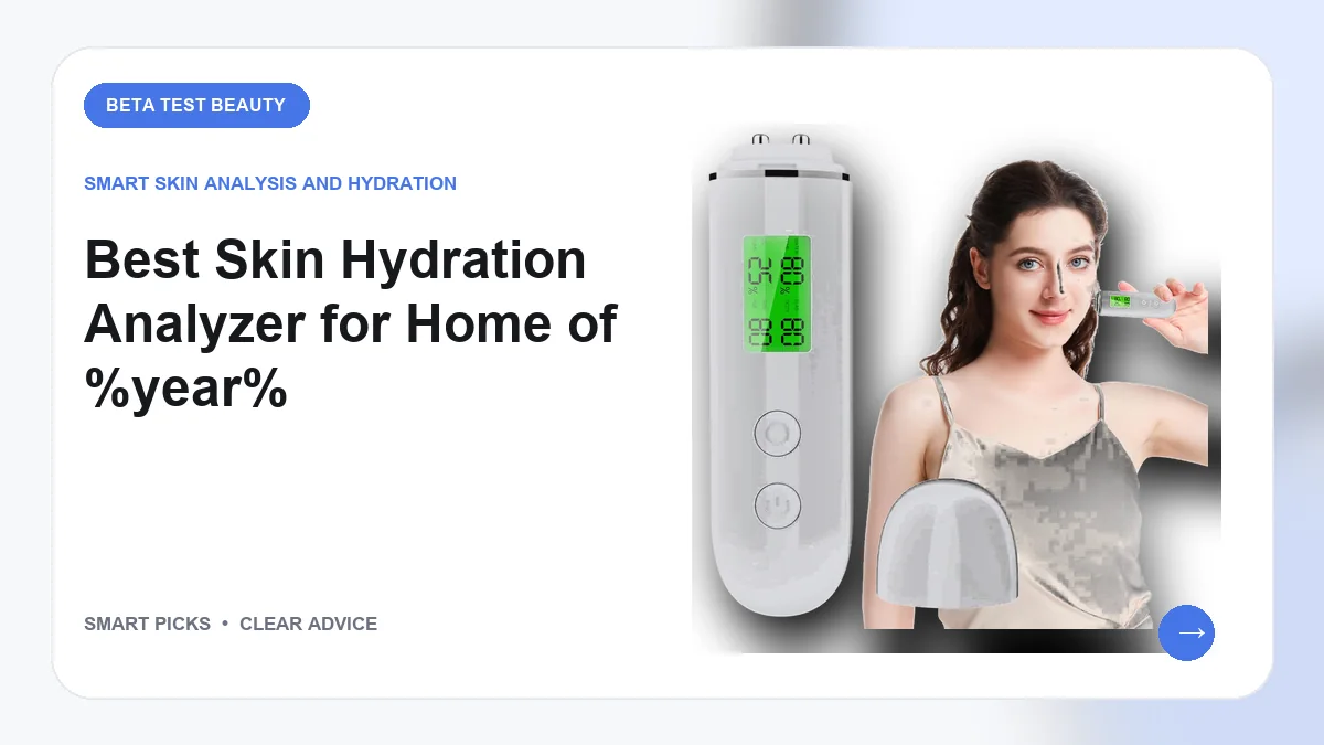 Skin Hydration Analyzers We Recommend in 2026