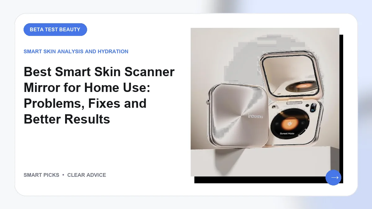 Best Smart Skin Scanner Mirror for Home Use in 2026: 1 Option Assessed