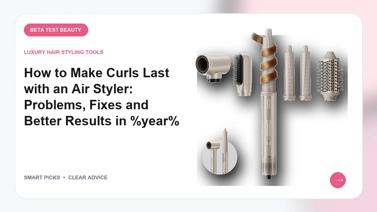 How to Make Curls Last with an Air Styler: Guide for September 2026