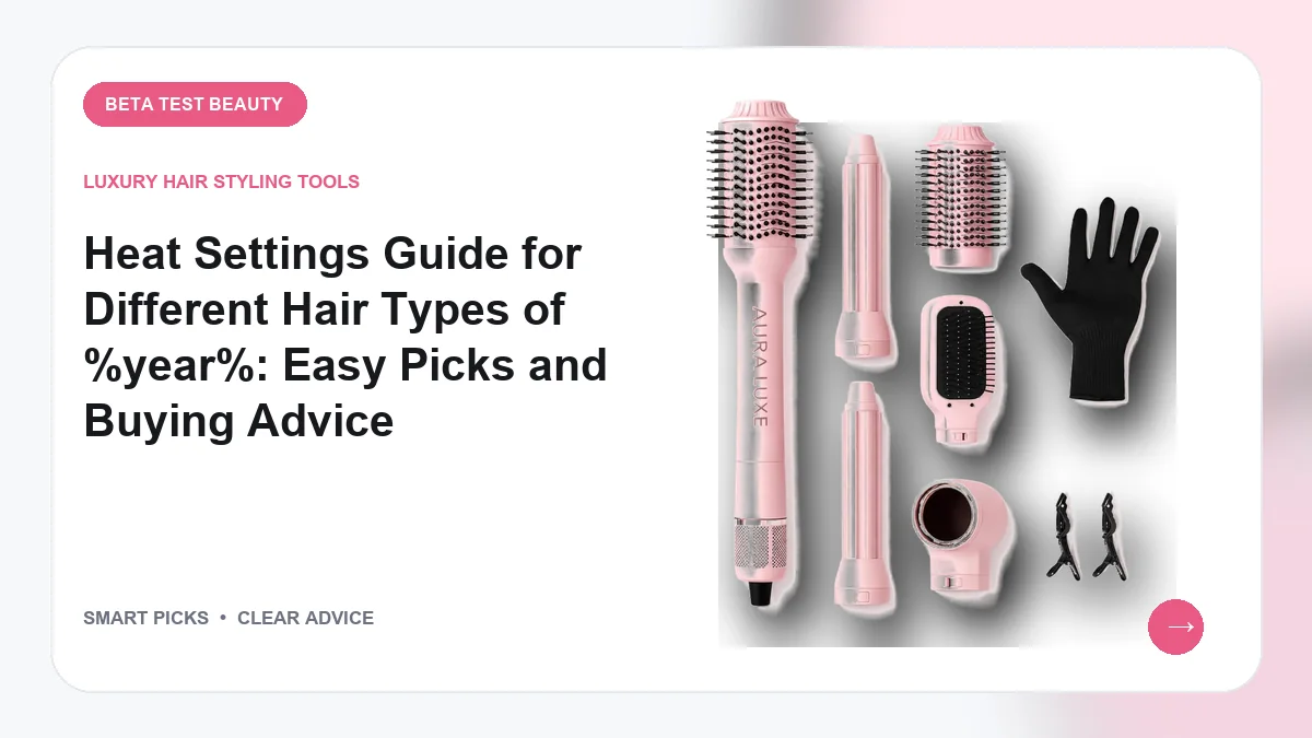 Thermal Styling Guide We Recommend for Healthier Strands in 2026