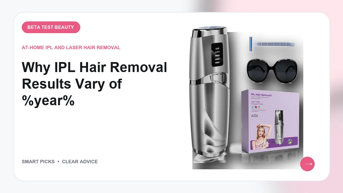 IPL Hair Removal Results Explained for 2026