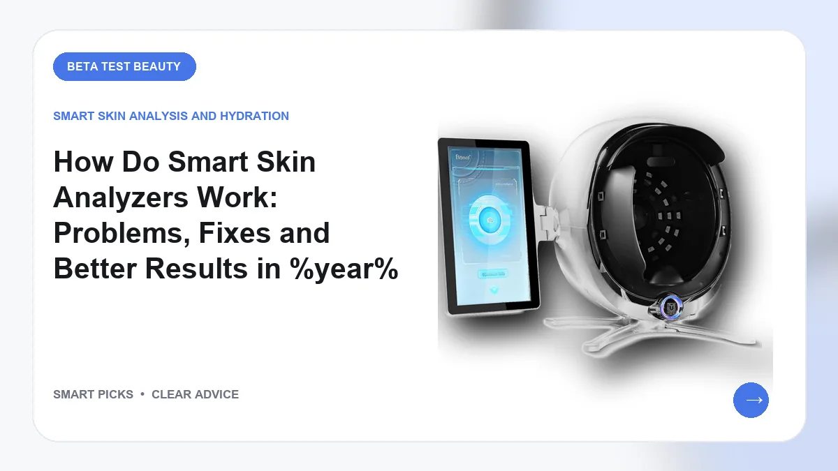 Smart Skin Analysis Hardware We Recommend for Clearer Insights in 2026