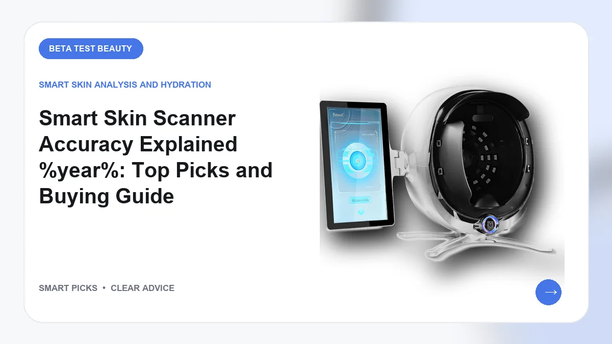 Smart Skin Scanner Accuracy Explained 2026