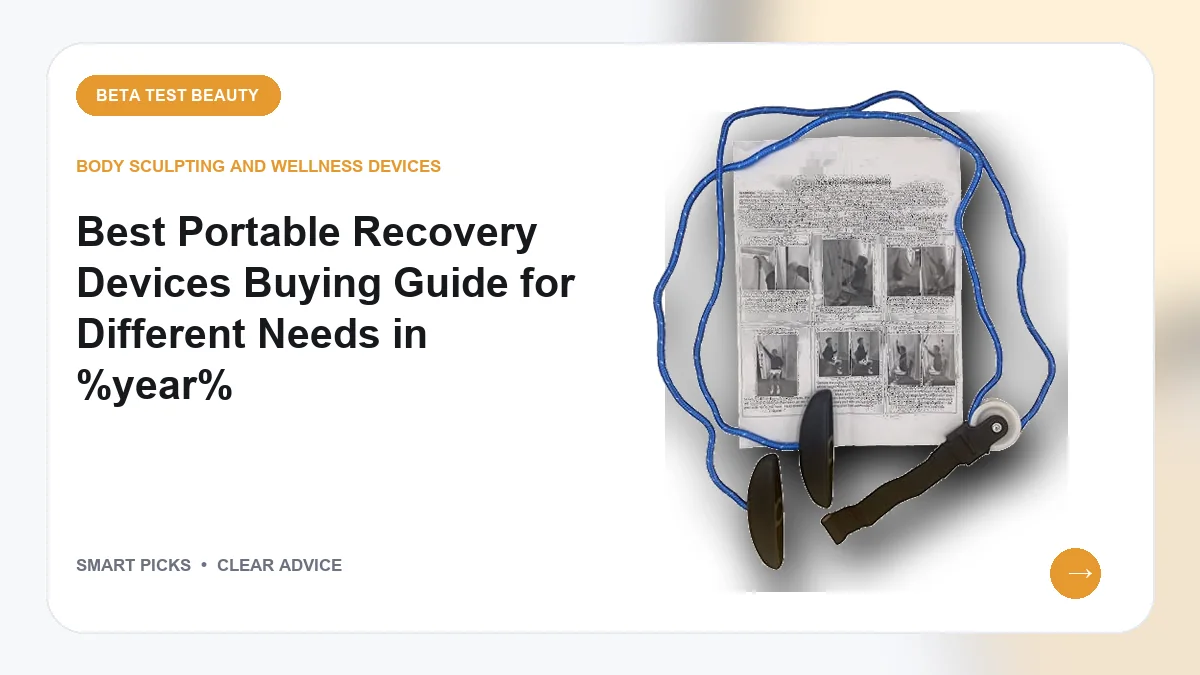 Portable Recovery Devices Buying Guide: 6 Essential Tools for 2026