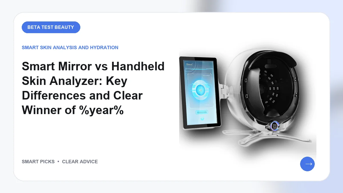 Smart Mirror vs Handheld Skin Analyzer: Key Differences and Clear Winner of 2026
