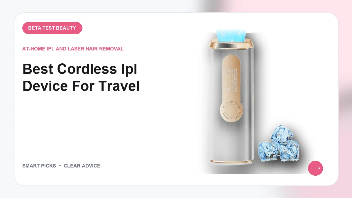 Portable Hair Removal Handsets We Recommend for Travel in 2026