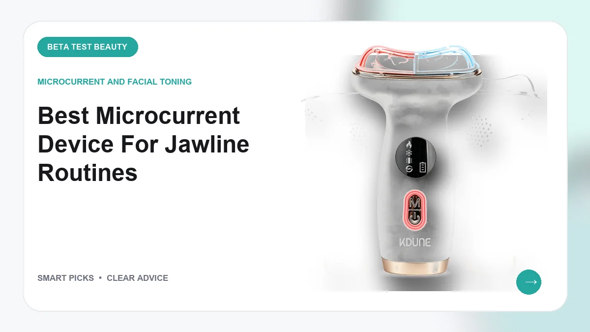 Facial Toning Tools We Recommend for Lower Face Contouring in 2026