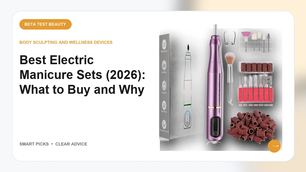 Best Electric Manicure Sets (2026): What to Buy and Why
