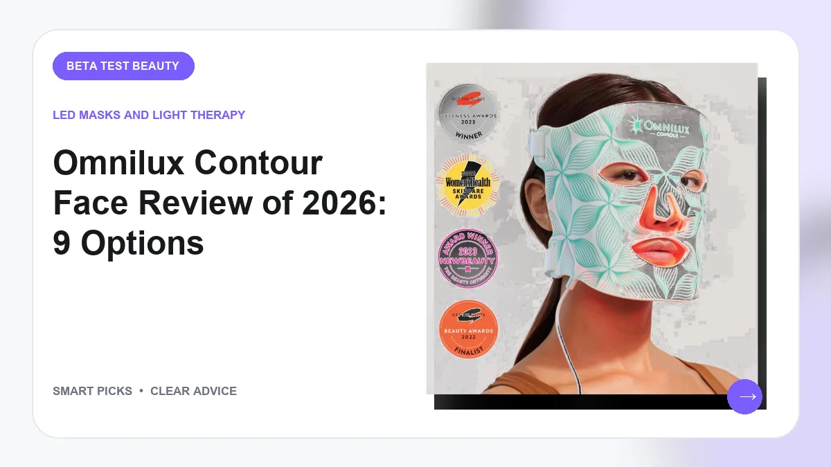Omnilux Contour Face Review: 9 Light Therapy Devices for 2026