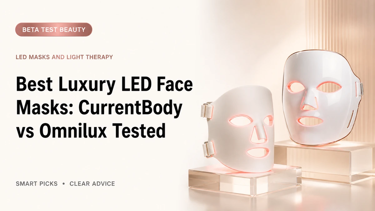 Luxury LED face masks