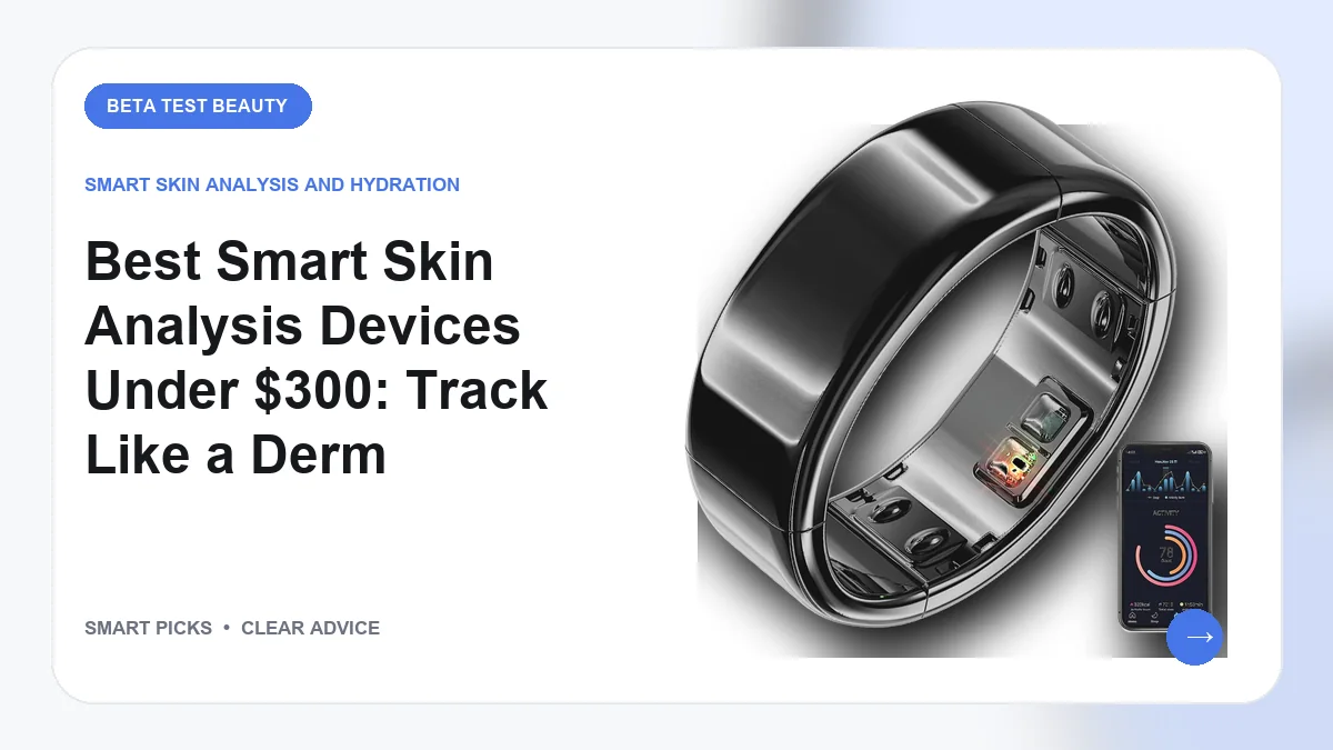 Best Smart Skin Analysis Device Under 300 (2026): Smart Buys Compared