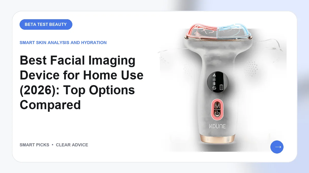 Best Facial Imaging Device for Home Use (2026): Top Options Compared