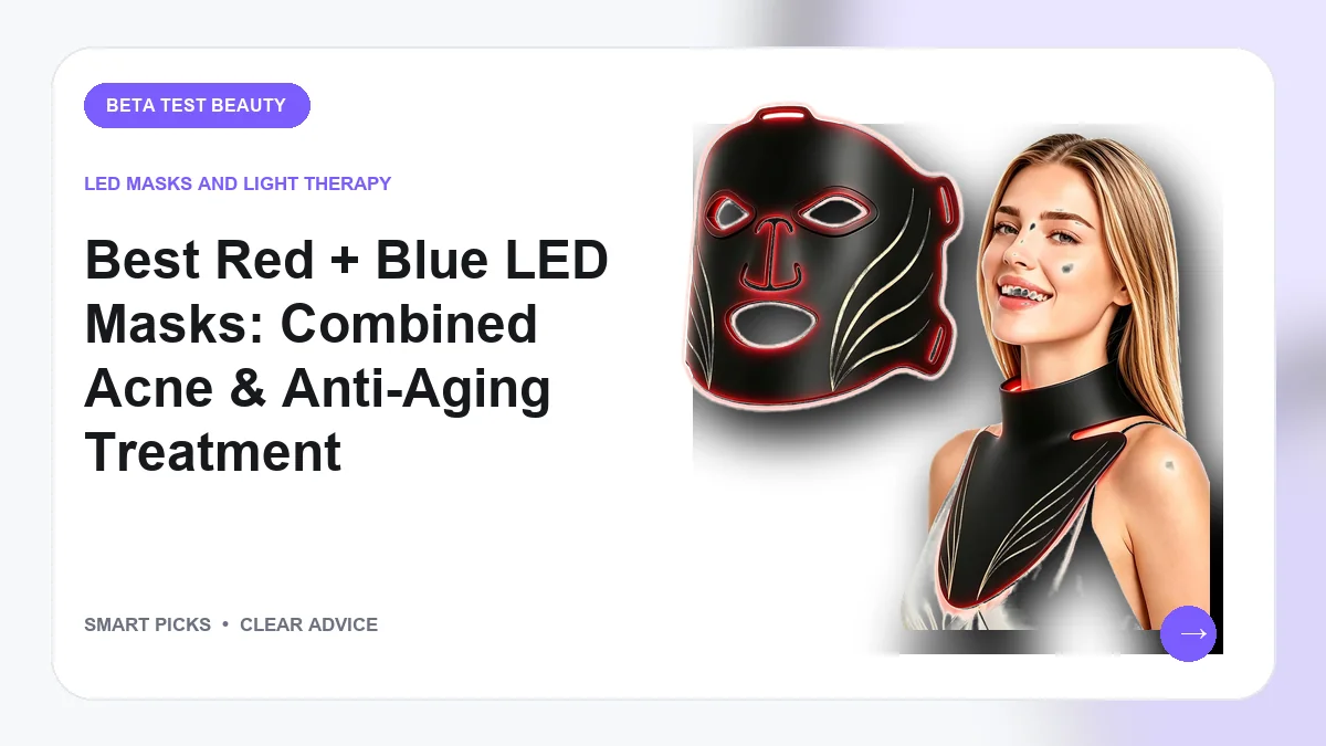 Best LED Mask with Red and Blue Light (2026): Our Favorite Picks