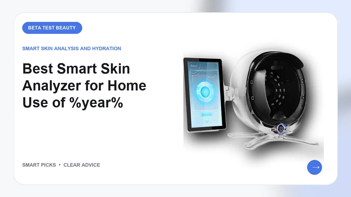 Smart Skin Analyzers We Recommend for 2026