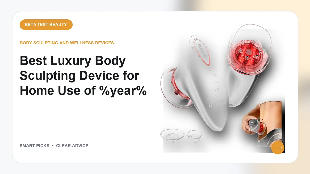 Luxury Body Sculpting Tools Worth Buying in 2026