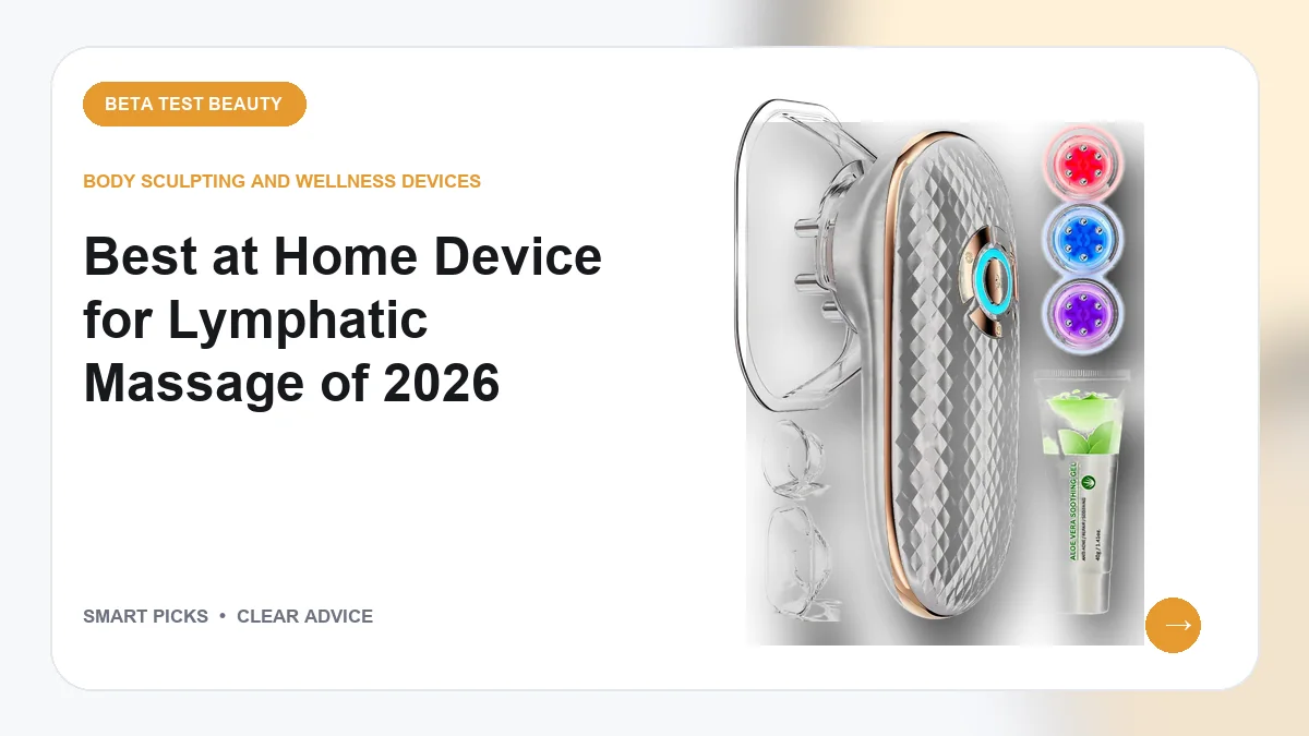 Lymphatic Massage Devices We Recommend in 2026