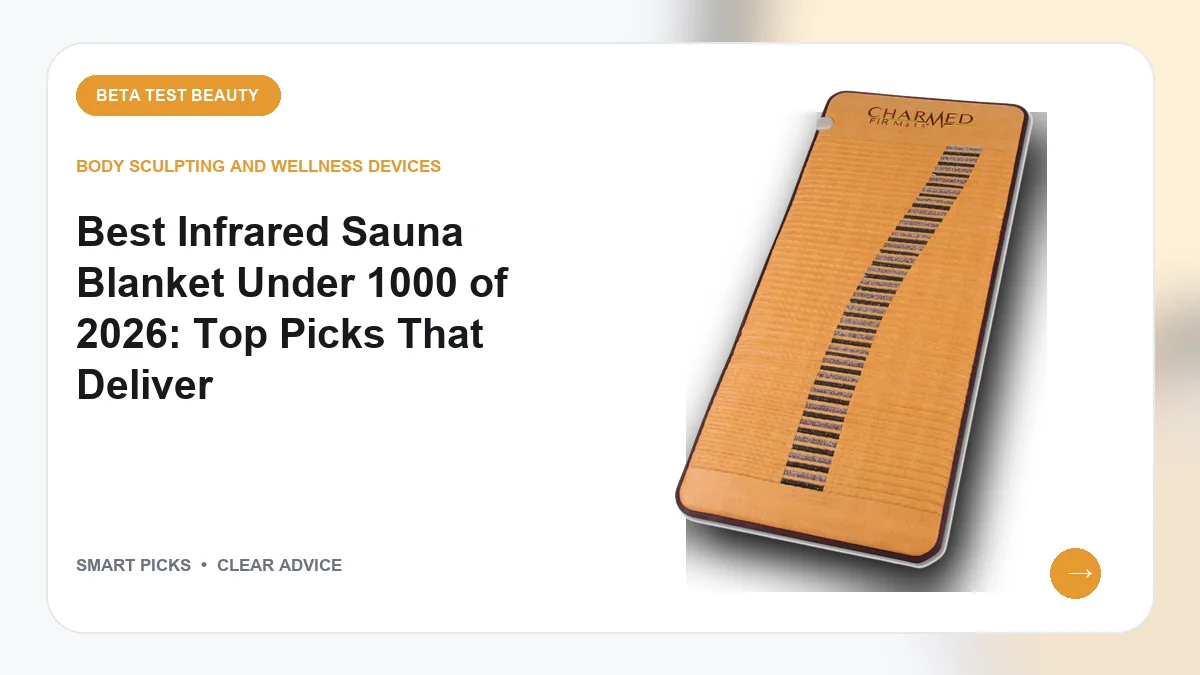 Infrared Sauna Blankets Under 1000: Our Picks for 2026