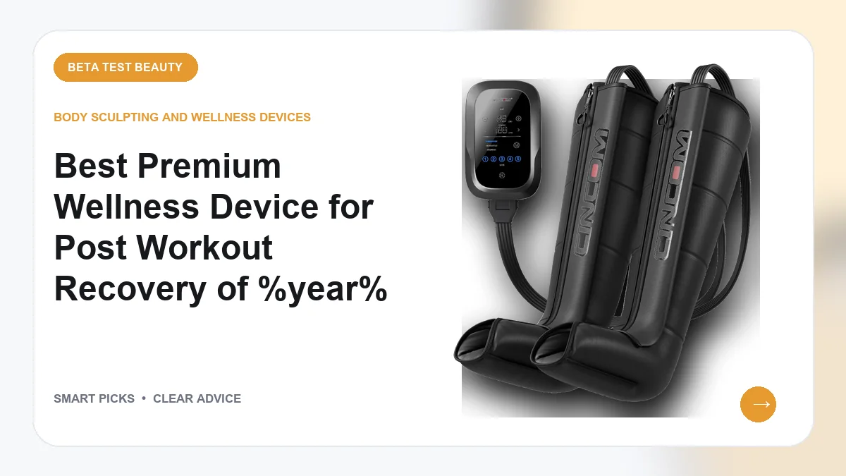 Premium Wellness Recovery Devices Worth Buying in 2026