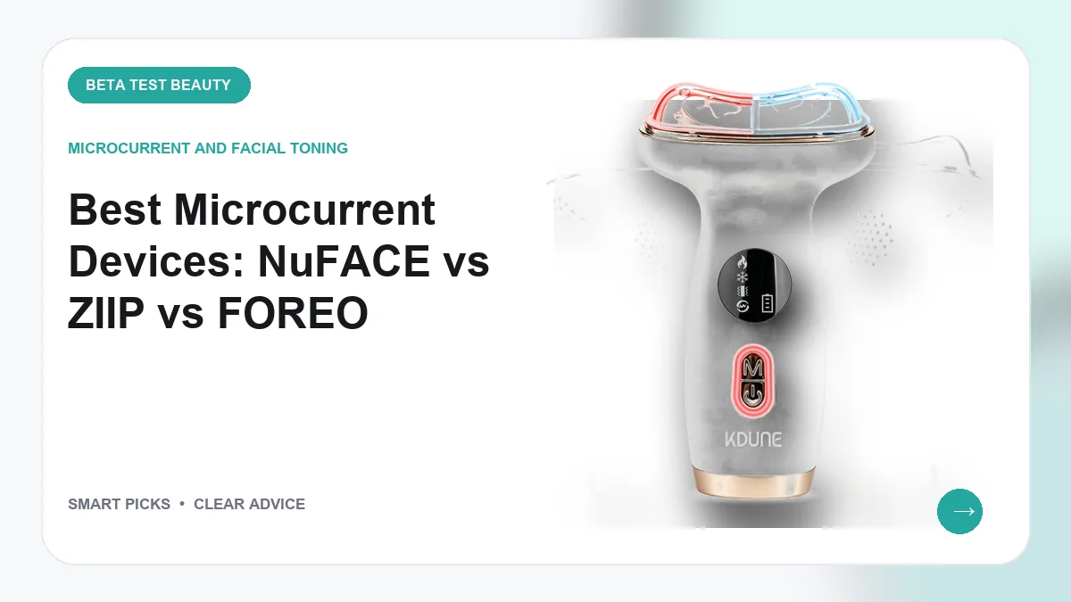 Best Microcurrent Device (2026): What to Buy and Why