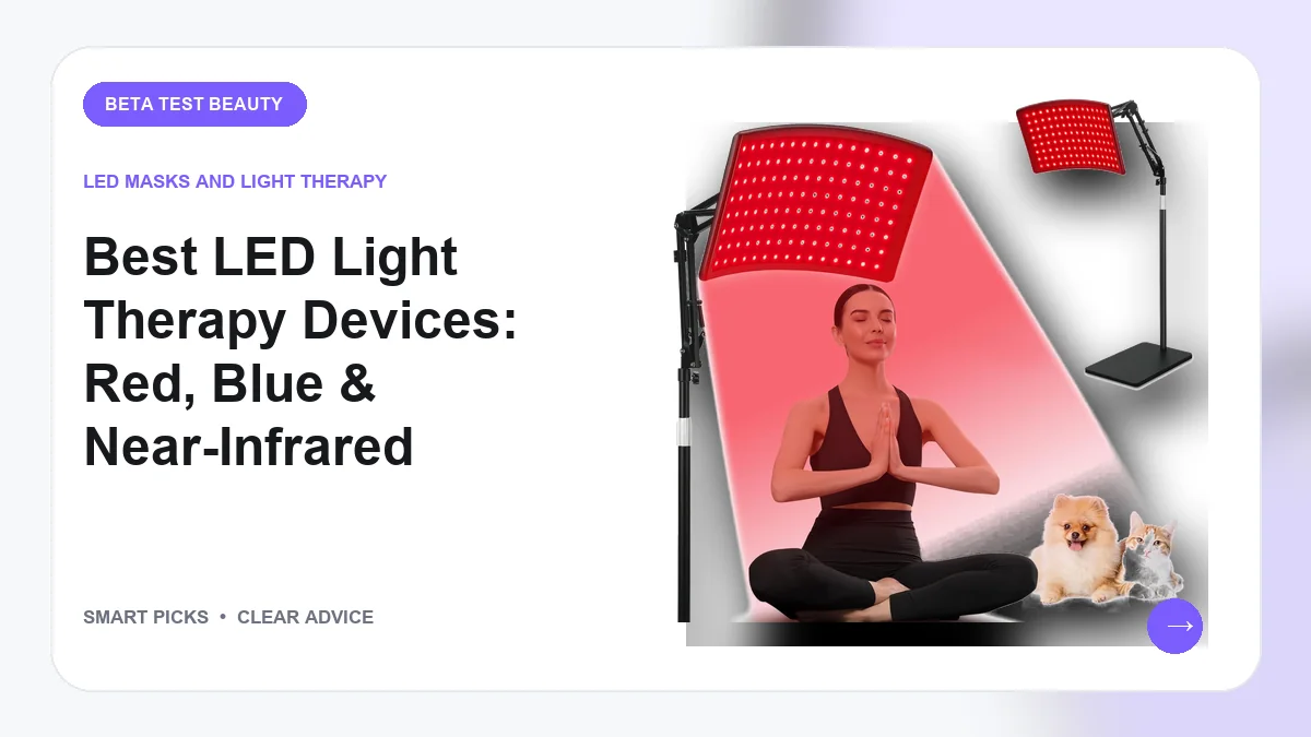 Best LED Light Therapy Device (2026): Best Options Compared