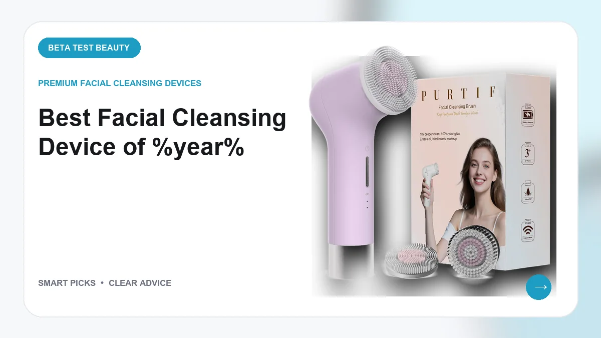 Best Facial Cleansing Device of 2026