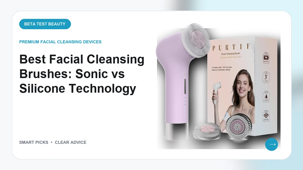 Best Facial Cleansing Brush (2026): Best Options Compared