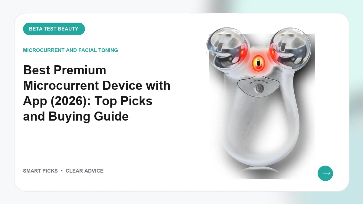 Best Premium Microcurrent Device with App in 2026: Top 6 Picks Compared