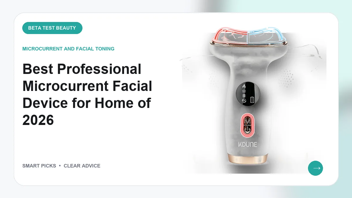 Microcurrent Facial Devices We Recommend for Home Use in 2026