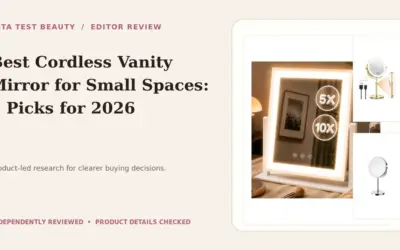 Best Cordless Vanity Mirror for Small Spaces: Top 3 Compact Picks for 2026