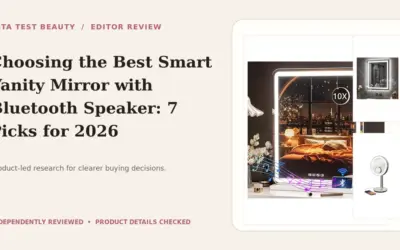 Finding the Best Smart Vanity Mirror with Bluetooth Speaker in 2026: 7 Top Picks