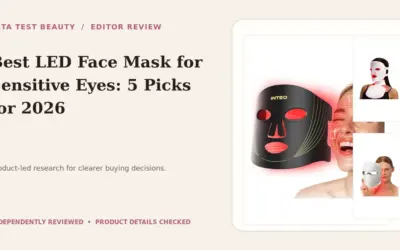 LED Face Masks We Recommend for Light Sensitive Eyes in 2026