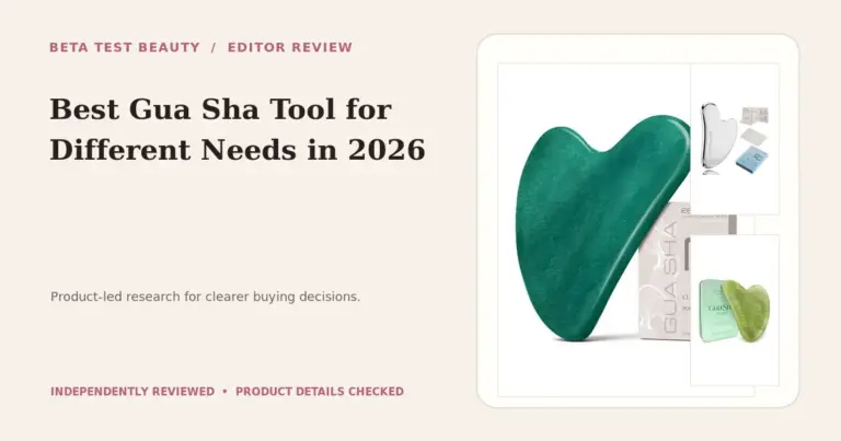 Best Gua Sha Tool Guide for 2026: 5 Top Picks Compared
