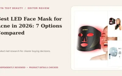 Acne LED Face Masks We Recommend in 2026