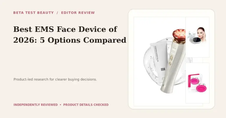 Best EMS Face Device Picks for 2026: 5 Facial Toning Tools Compared