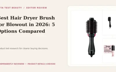 Blowout Dryer Brushes Worth Buying for Smooth Volume in 2026