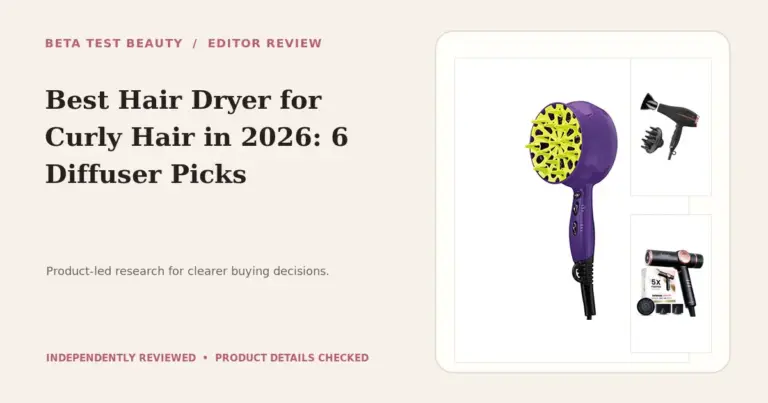 Best Hair Dryer for Curly Hair in 2026: Top 6 Expert Choices for Defined Curls