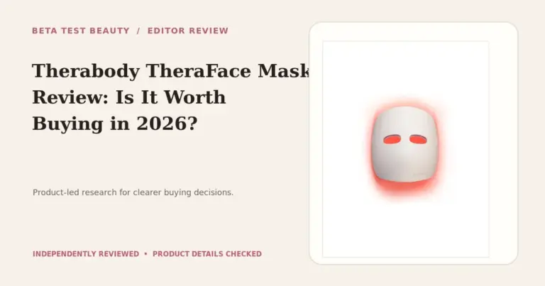 Therabody TheraFace Mask Review: Is It Worth Buying in 2026?
