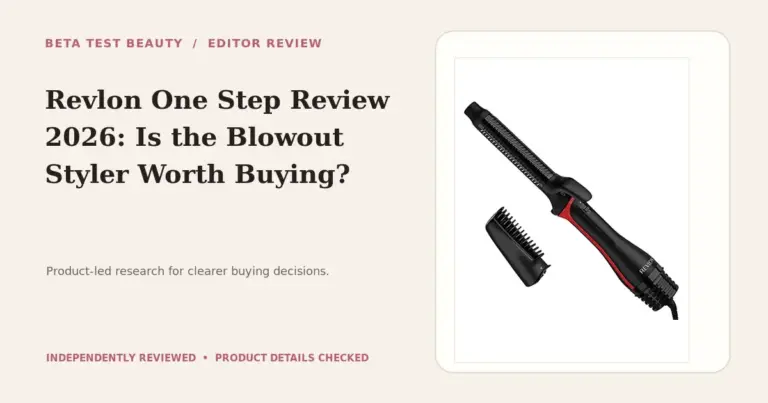 Revlon One Step Review 2026: Is the Blowout Styler Worth Buying?
