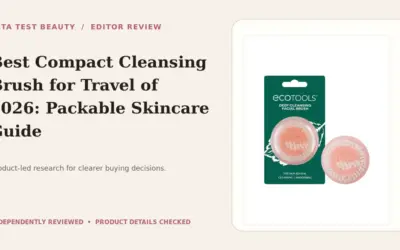 Cleansing Brushes Worth Packing for Carry-On Skincare in 2026