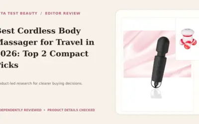Cordless Body Massagers for Travel Worth Packing in 2026