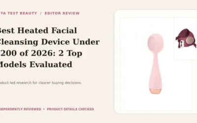Heated Cleansing Tools Worth Buying for Calmer Skin in 2026